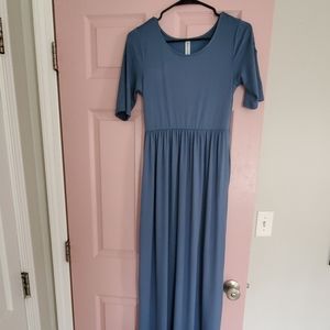 Blue Maxi dress from Three Birds Nest